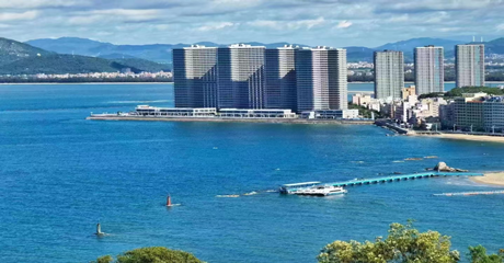 暖冬康養沙扒灣，23萬一線海景房